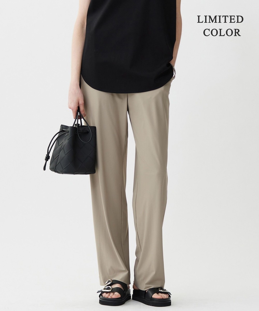 【オンワード】 ICB L(大きいサイズ)>パンツ 【WEB限定カラーあり・UVカット・接触冷感・速乾】マットスキューバ セミワイドパンツ クリームブラウン XL レディース 【オンワード】 ICB L(大きいサイズ)>パンツ 【WEB限定カラーあり・UVカット・接触冷感・速乾】マットスキューバ セミワイドパンツ クリームブラウン XL レディース