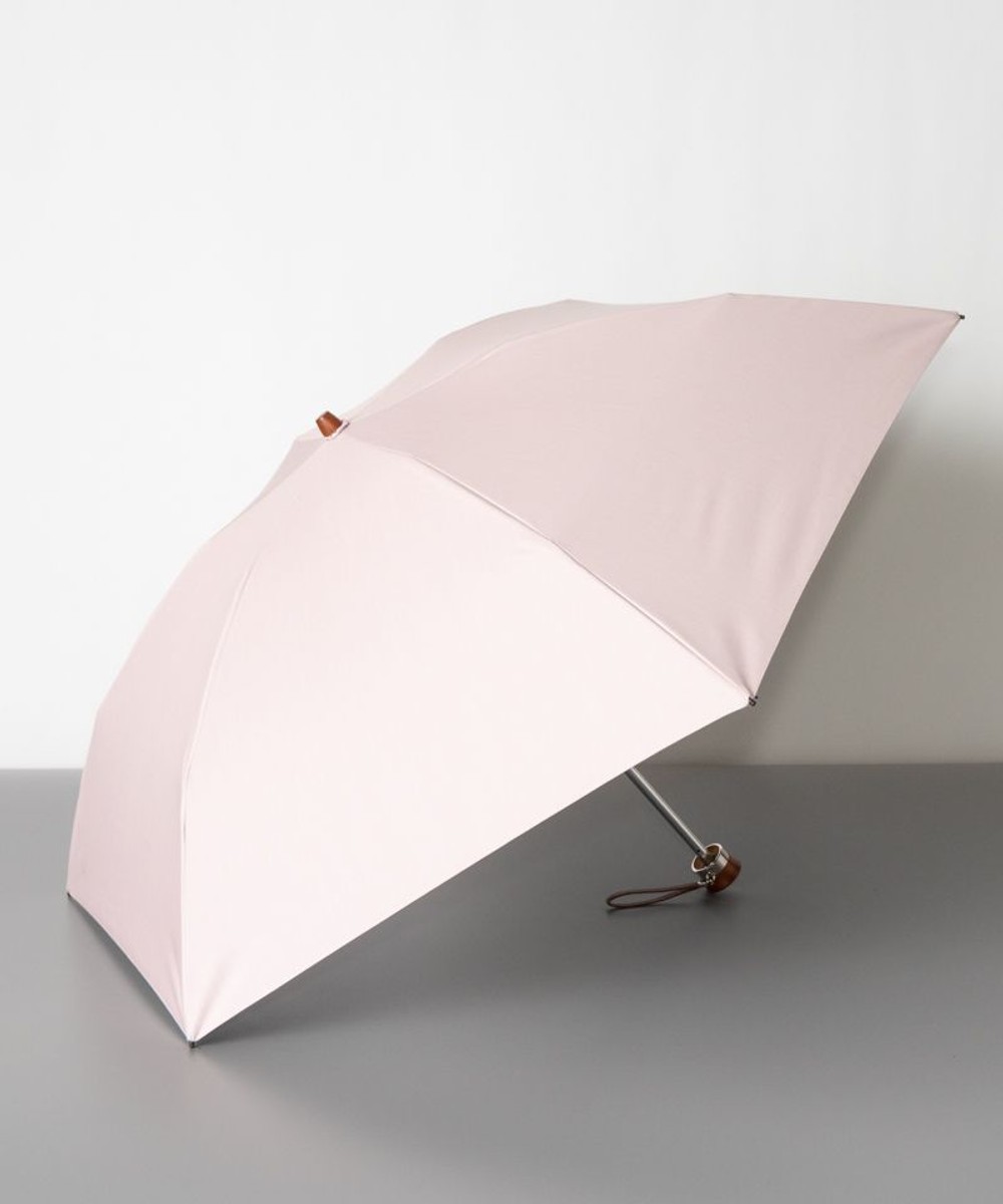 AURORA>ファッション雑貨 WEB限定 オーロラ 晴雨兼用 クイックオープンタイプ 折りたたみ傘（無地）日傘 ピンク FREE レディース 【送料無料】