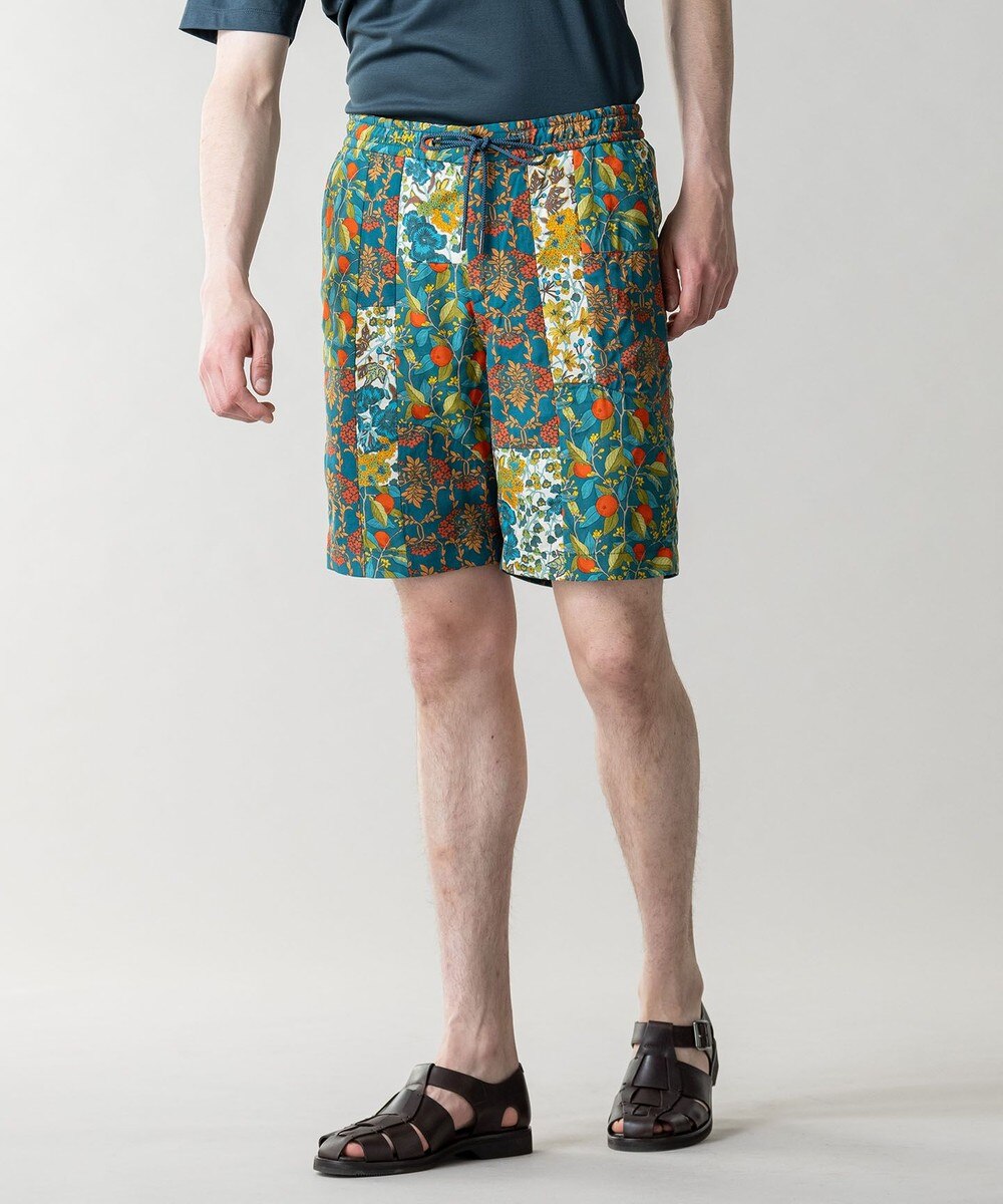 【オンワード】 JOSEPH MEN>パンツ パッチワークリバティ / BERMUDA ホワイト 50 メンズ 【送料無料】