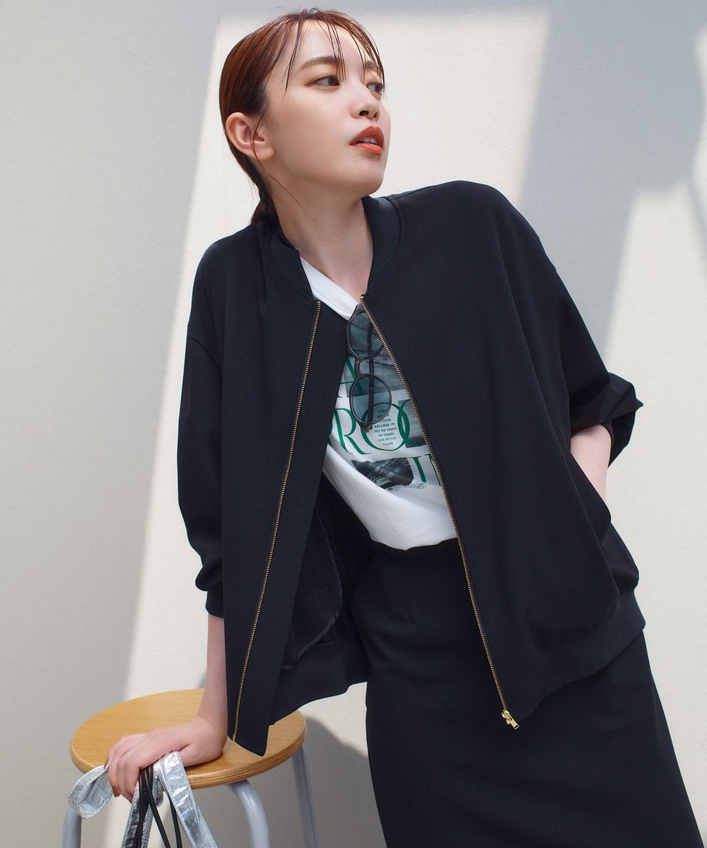 【オンワード】 UNFILO L(大きいサイズ)>ジャケット/アウター BEAUTY MOVE ヘビロテ ブルゾン ブラック XXL レディース 【オンワード】 UNFILO L(大きいサイズ)>ジャケット/アウター BEAUTY MOVE ヘビロテ ブルゾン ブラック XXL レディース