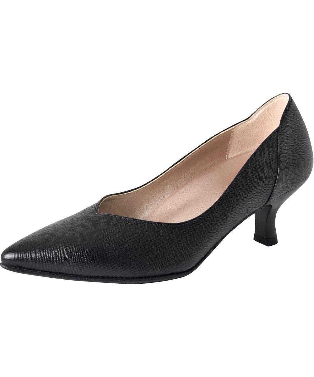 Wacoalワコールパンプス靴サクセスウォーク24cm定番人気WFN360黒