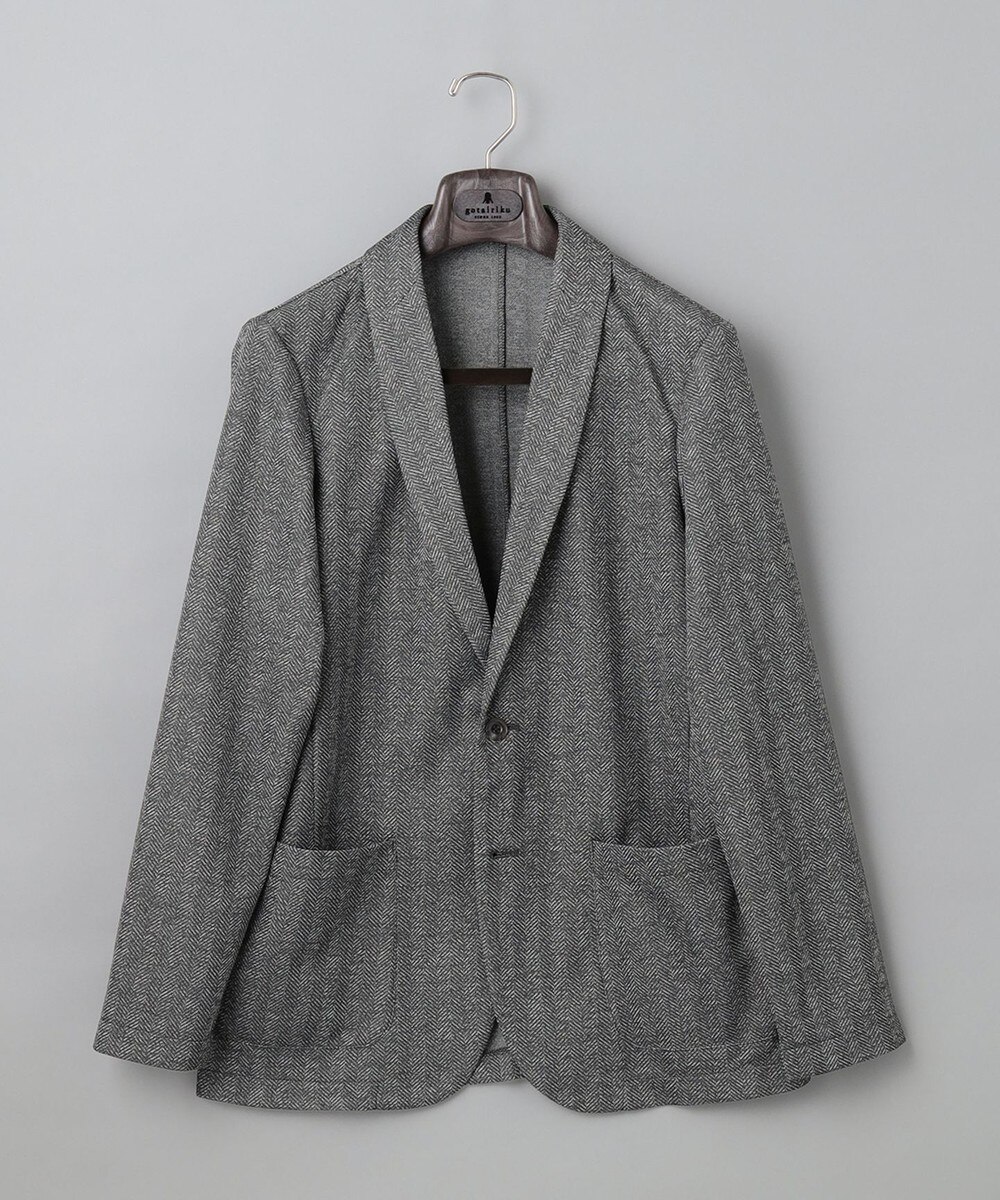 【オンワード】 GOTAIRIKU>トップス 【EC別注】ショールカラーカーディガン ネイビー L メンズ 【送料無料】