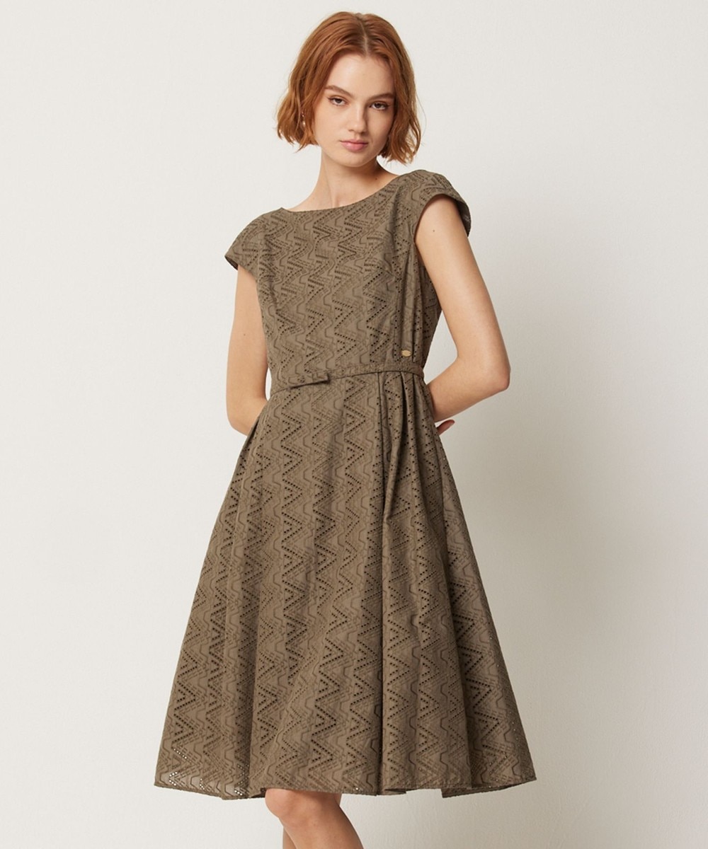 【オンワード】 TOCCA>ワンピース 【00サイズあり・消臭・洗える】TRAVELING ドレス カーキ 2 レディース 【オンワード】 TOCCA>ワンピース 【00サイズあり・消臭・洗える】TRAVELING ドレス カーキ 2 レディース