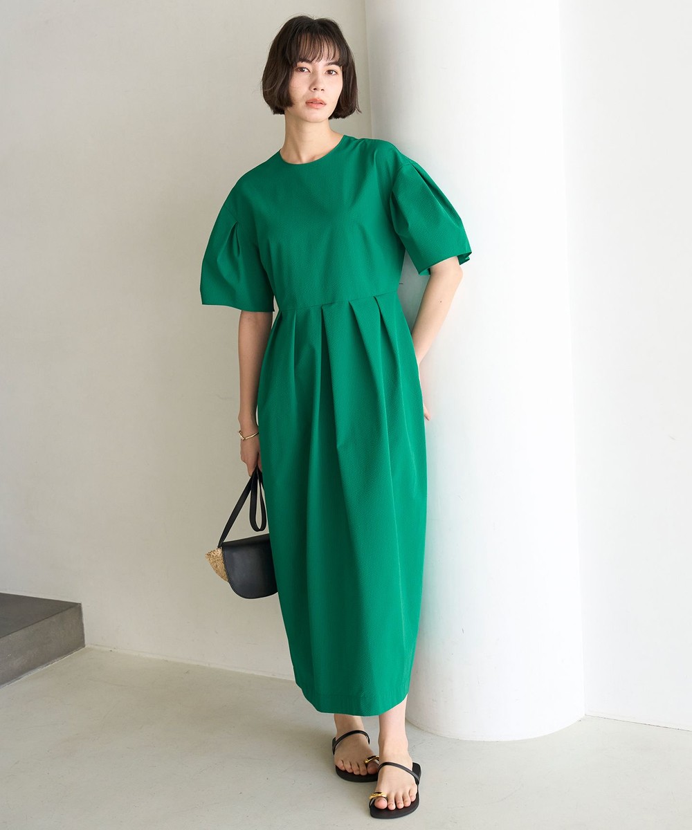 【オンワード】 UNFILO>ワンピース 【撥水/UVカット】FINE MOVE SUCKER ワンピース グリーン L レディース 【オンワード】 UNFILO>ワンピース 【撥水/UVカット】FINE MOVE SUCKER ワンピース グリーン L レディース