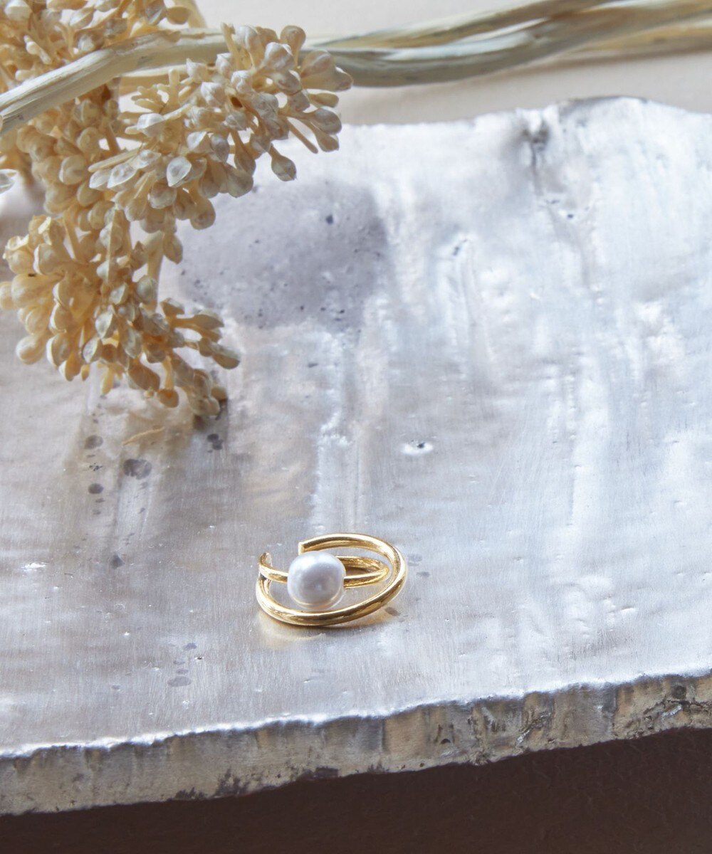 パールイヤーカフ