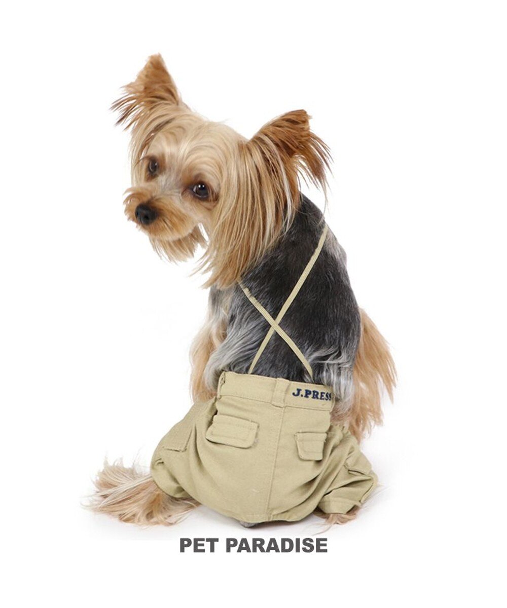 PET PARADISE>ペットグッズ 犬の服 犬 冬服 パンツ J.PRESS 【小型犬】 チノ ストレッチ ベージュ Ｓ