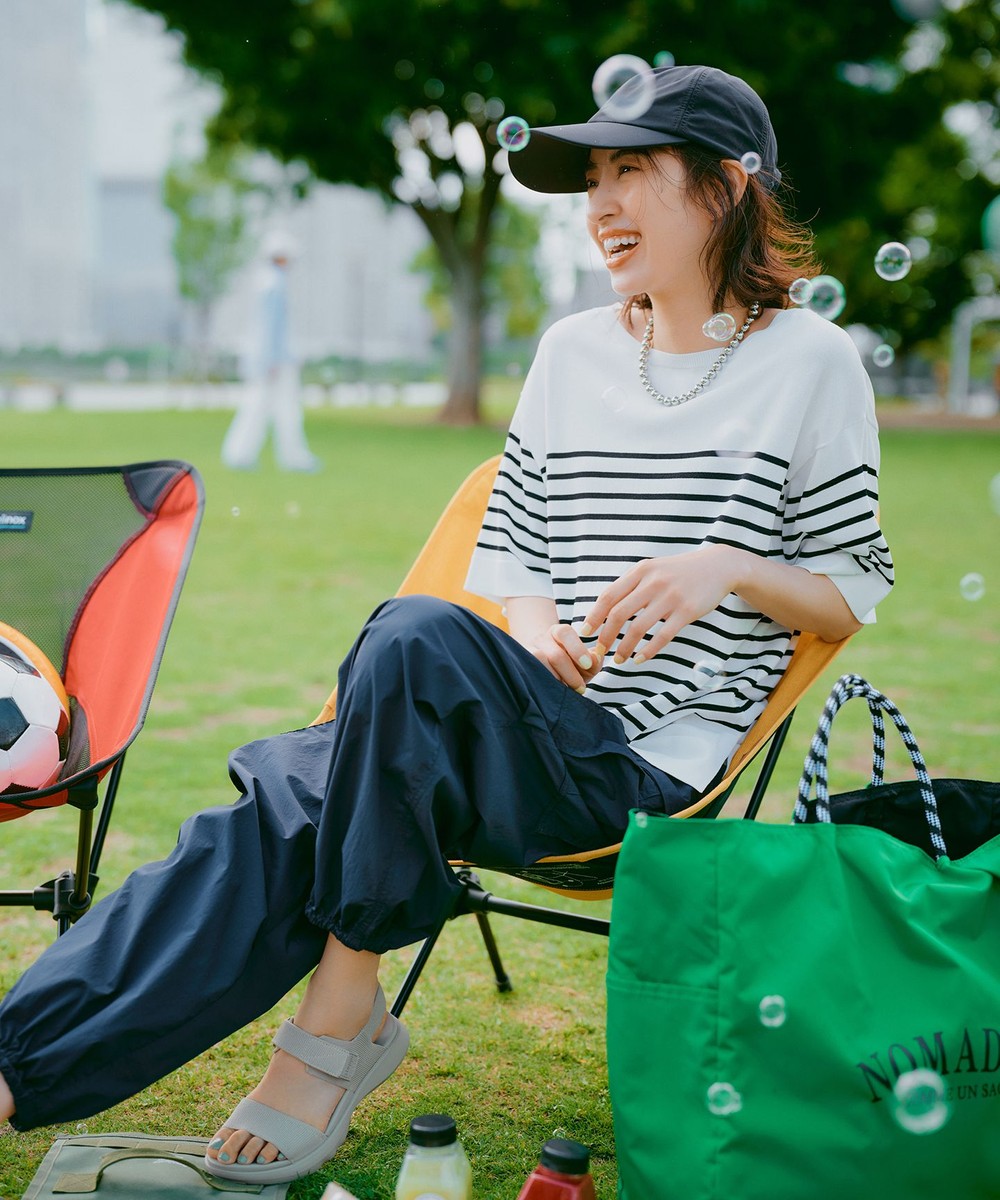 【オンワード】 UNFILO>パンツ 【接触冷感/UVケア/撥水】Light Move カーゴパンツ ネイビー S レディース 【オンワード】 UNFILO>パンツ 【接触冷感/UVケア/撥水】Light Move カーゴパンツ ネイビー S レディース