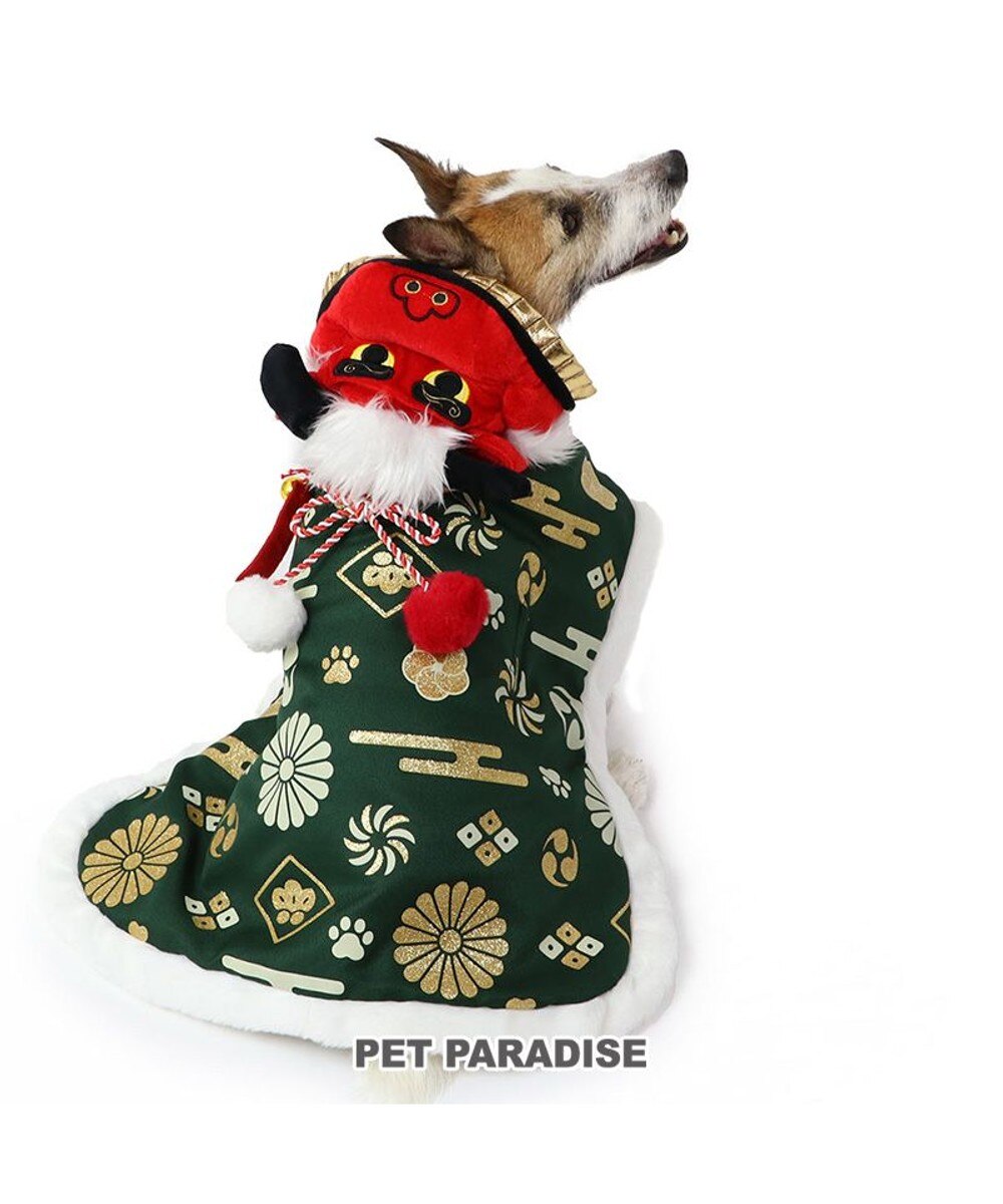 PET PARADISE>ペットグッズ ペットパラダイス 獅子舞 コート 小型犬 緑 ＤＳ 【送料無料】
