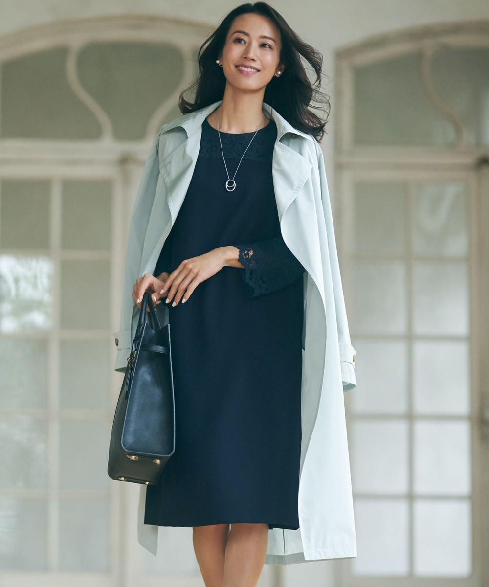 【オンワード】 23区 L(大きいサイズ)>ジャケット/アウター 【Oggi4月号掲載】LIMONTA メモリータフタ コート スモーキーグリーン 46 レディース 【オンワード】 23区 L(大きいサイズ)>ジャケット/アウター 【Oggi4月号掲載】LIMONTA メモリータフタ コート スモーキーグリーン 46 レディース