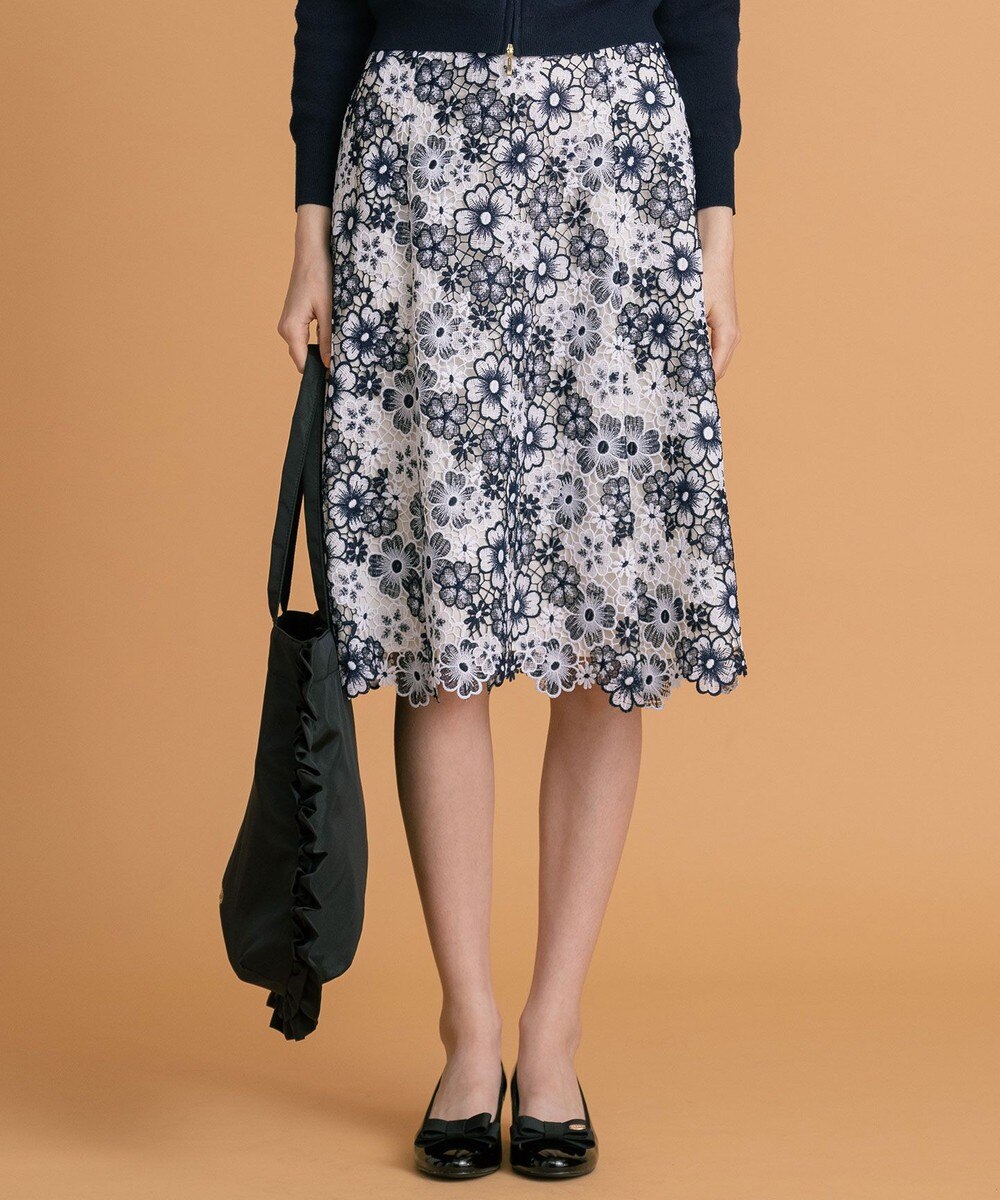 【オンワード】 TOCCA>スカート 【洗える!】JULIAN SKIRT スカート ネイビー 0 レディース 【送料無料】