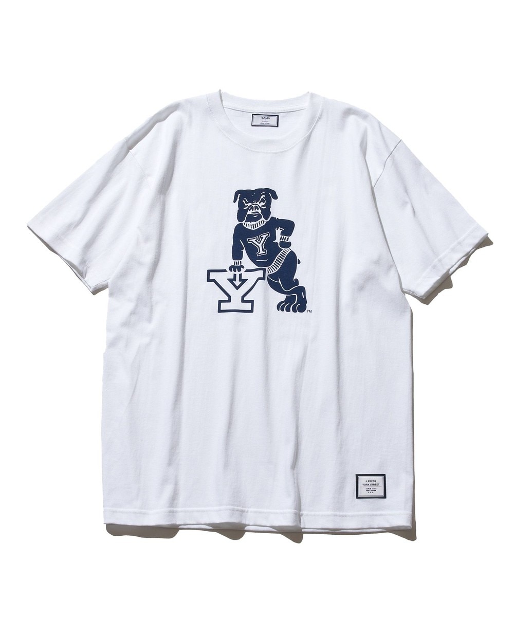 【オンワード】 J.PRESS YORK STREET>トップス 【UNISEX】YALE × J.PRESS YORK STREET コラボTシャツ ネイビー S レディース 【送料無料】