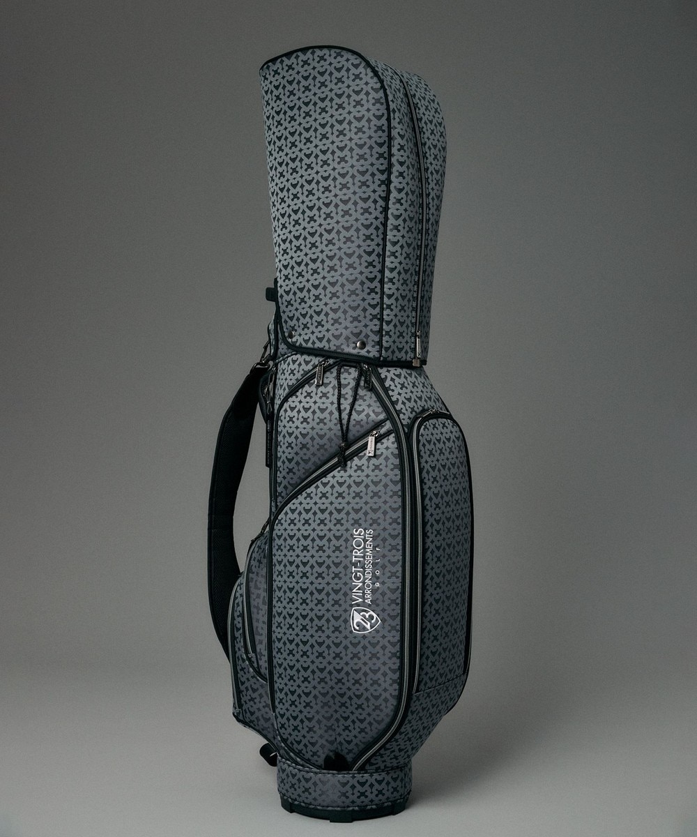 【オンワード】 23区GOLF>雑貨/ホビー/スポーツ 【UNISEX】モノグラムライトキャディバッグ ベテランゴルファーにもおすすめなモダンデザイン ブラック F メンズ 【オンワード】 23区GOLF>雑貨/ホビー/スポーツ 【UNISEX】モノグラムライトキャディバッグ ベテランゴルファーにもおすすめなモダンデザイン ブラック F メンズ