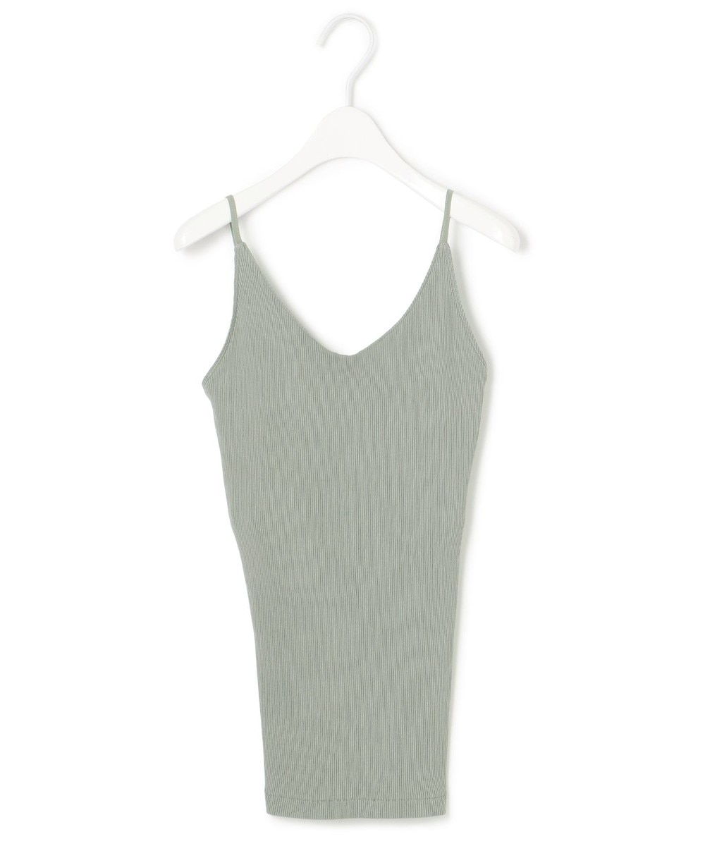 【オンワード】 ICB L>トップス 【マガジン掲載】Maru カップ付 キャミソール(番号CD35) カーキ L レディース 【送料無料】