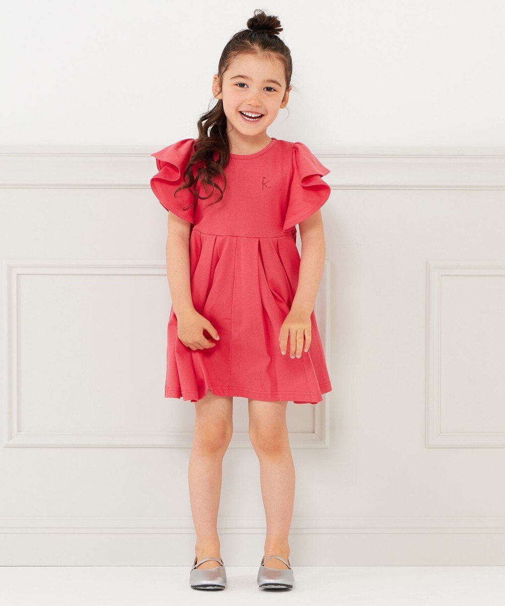 注目の商品 オンワード 組曲 Kids ワンピース 100 140cm カラーワンピース イエロー 130 キッズ かいこみ