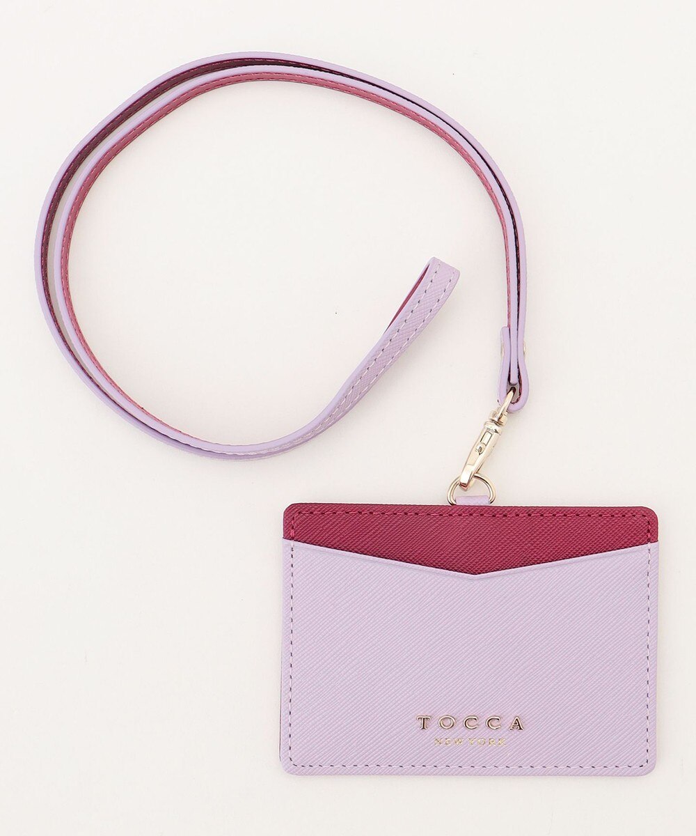 【オンワード】 TOCCA>財布/小物 LETTERA IDHOLDER IDホルダー ラベンダー F レディース