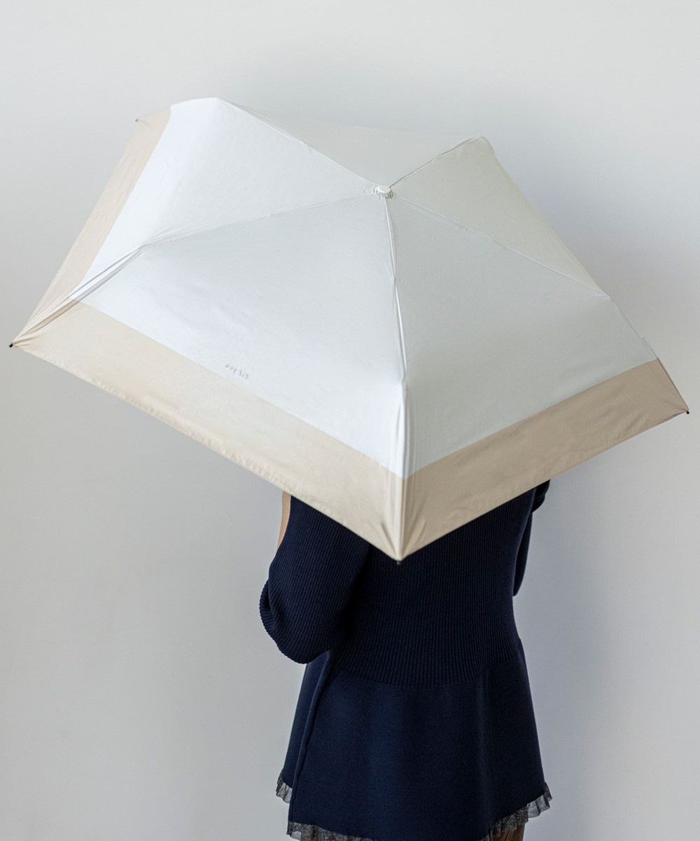 【オンワード】 ANY SIS>ファッション雑貨 【晴雨兼用/UVカット・遮光】バイカラーライト 折りたたみ傘 オフ 2 レディース 【オンワード】 ANY SIS>ファッション雑貨 【晴雨兼用/UVカット・遮光】バイカラーライト 折りたたみ傘 オフ 2 レディース