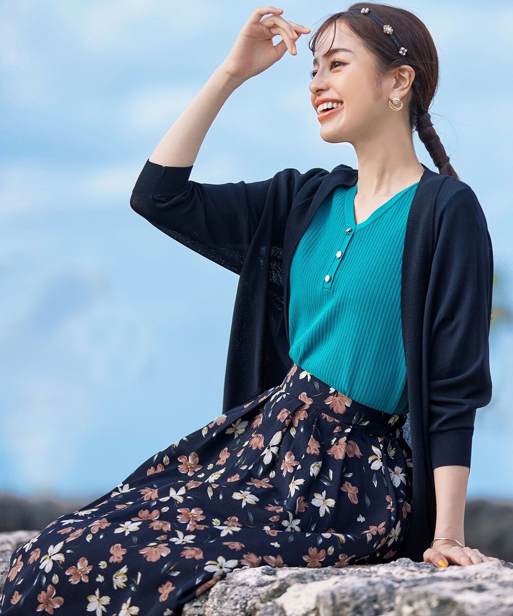 【洗える】体型カバーも叶う大人のマキシ丈スカート