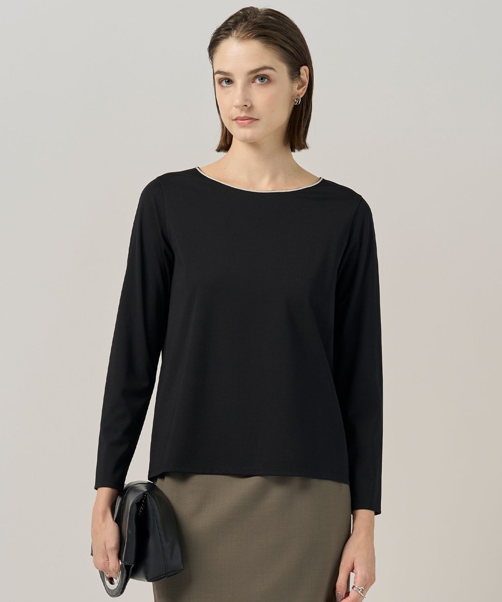 【オンワード】 ICB>トップス 【洗える】 コンパクトモクロディ プルオーバー ブラック S レディース 【オンワード】 ICB>トップス 【洗える】 コンパクトモクロディ プルオーバー ブラック S レディース