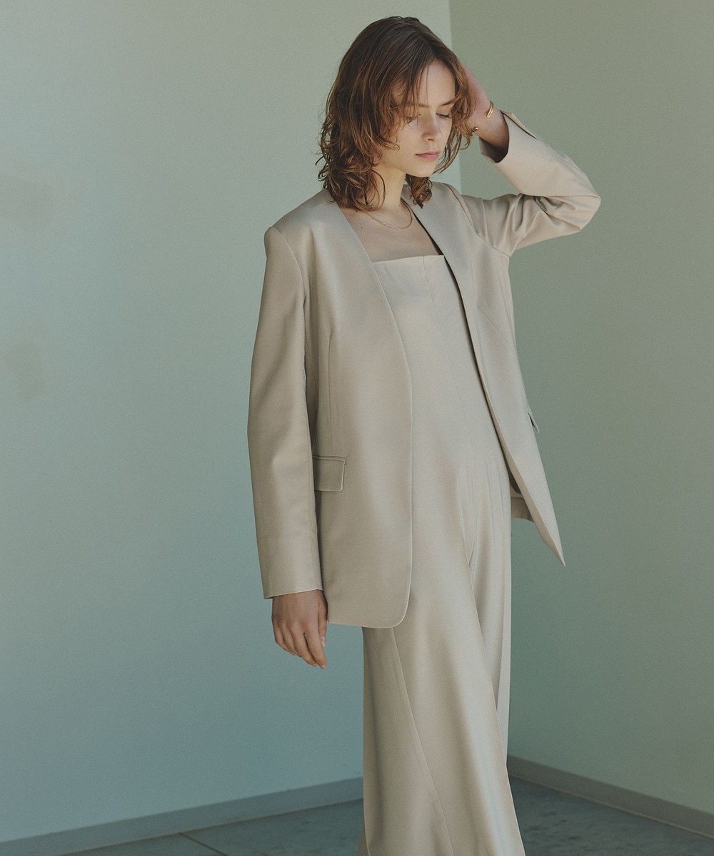 TENNEN TOUCH ノーカラージャケット