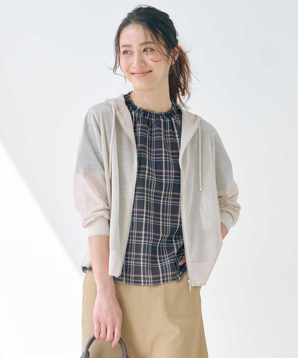 【オンワード】 J.PRESS LADIES>トップス 【WEB限定カラーあり・洗える】SHEER LIGHT KNIT ラメ パーカー ベージュ M レディース 【オンワード】 J.PRESS LADIES>トップス 【WEB限定カラーあり・洗える】SHEER LIGHT KNIT ラメ パーカー ベージュ M レディース