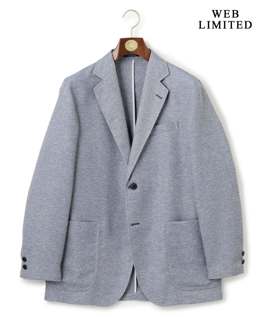 【オンワード】 J.PRESS MEN>ジャケット/アウター 暑い中でも共にしたくなる理由がある【WEB限定】【吸水速乾 / 洗える / 超軽量 / ストレッチ】ブリーザブルレノクロス ジャケット サックスブルー BM メンズ 【オンワード】 J.PRESS MEN>ジャケット/アウター 暑い中でも共にしたくなる理由がある【WEB限定】【吸水速乾 / 洗える / 超軽量 / ストレッチ】ブリーザブルレノクロス ジャケット サックスブルー BM メンズ