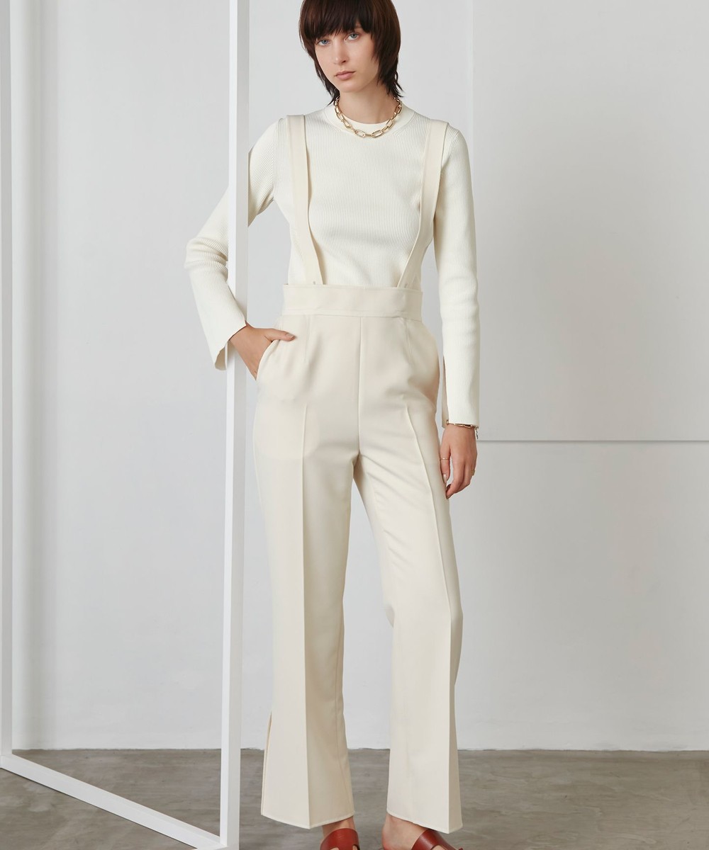 【オンワード】 BEIGE,>パンツ CAME / サロペットパンツ Ecru 4 レディース 【送料無料】