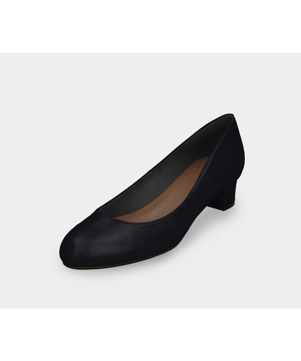 ＜オンワード＞KASHIYAMA Women's shoes>シューズ 【受注生産】プロテクトノンレザーパンプス(3.5cm) ブラック 25.5cm レディース