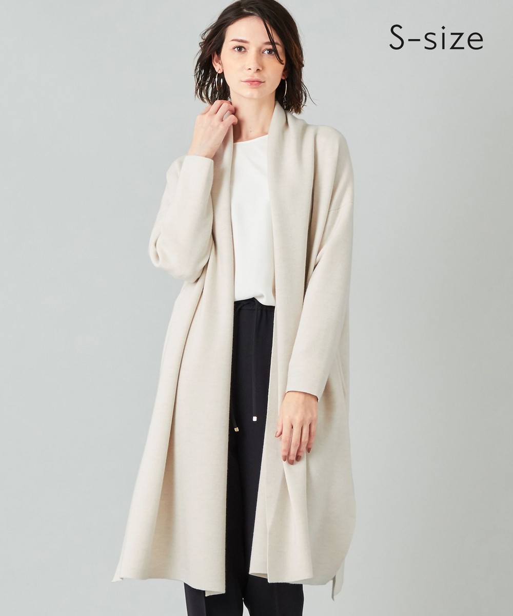 【オンワード】 BEIGE,>ジャケット/アウター 【S-size】WIGAN / ニットアウター Snow 32 レディース 【送料無料】