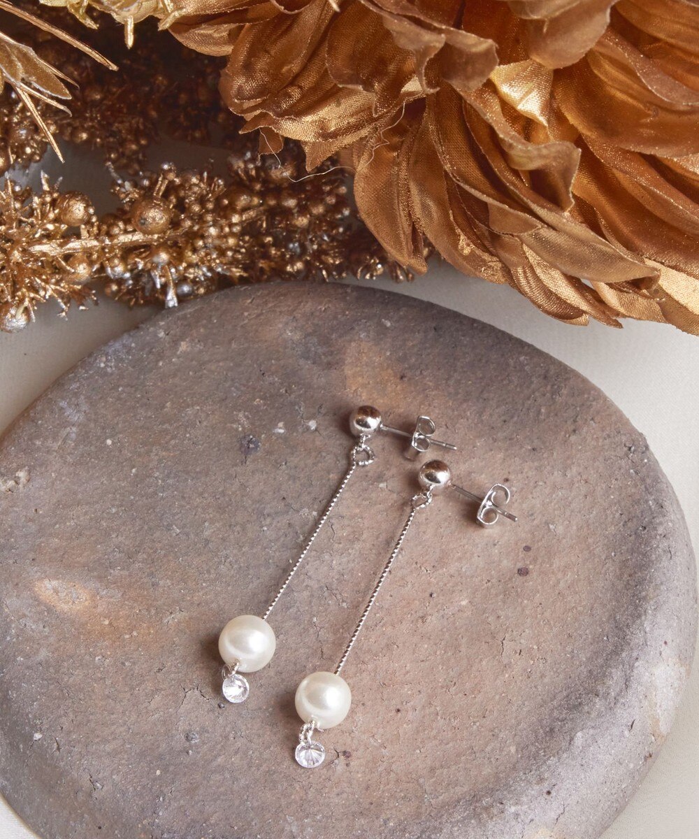パールロングピアス