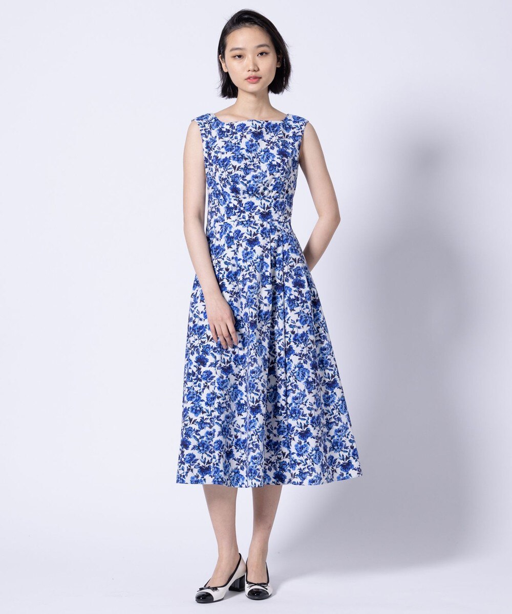 【オンワード】 TOCCA>ワンピース 【美人百花掲載】【大人百花コラボ・00サイズあり・洗える・消臭】BLOOMING SPRING TIME ドレス ブルー 4 レディース 【オンワード】 TOCCA>ワンピース 【美人百花掲載】【大人百花コラボ・00サイズあり・洗える・消臭】BLOOMING SPRING TIME ドレス ブルー 4 レディース