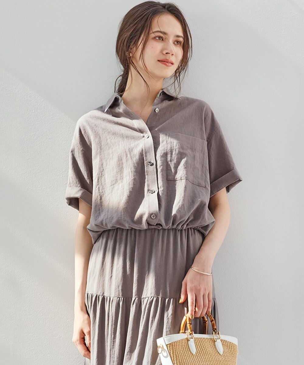 20%OFF 2024 Spring&Summer SLOW 23区スローな1日に纏うものは、快適で美しいものがいい。安らぎを与えてくれる素材と仕立てで、気張らず自由におしゃれを楽しめるカジュ