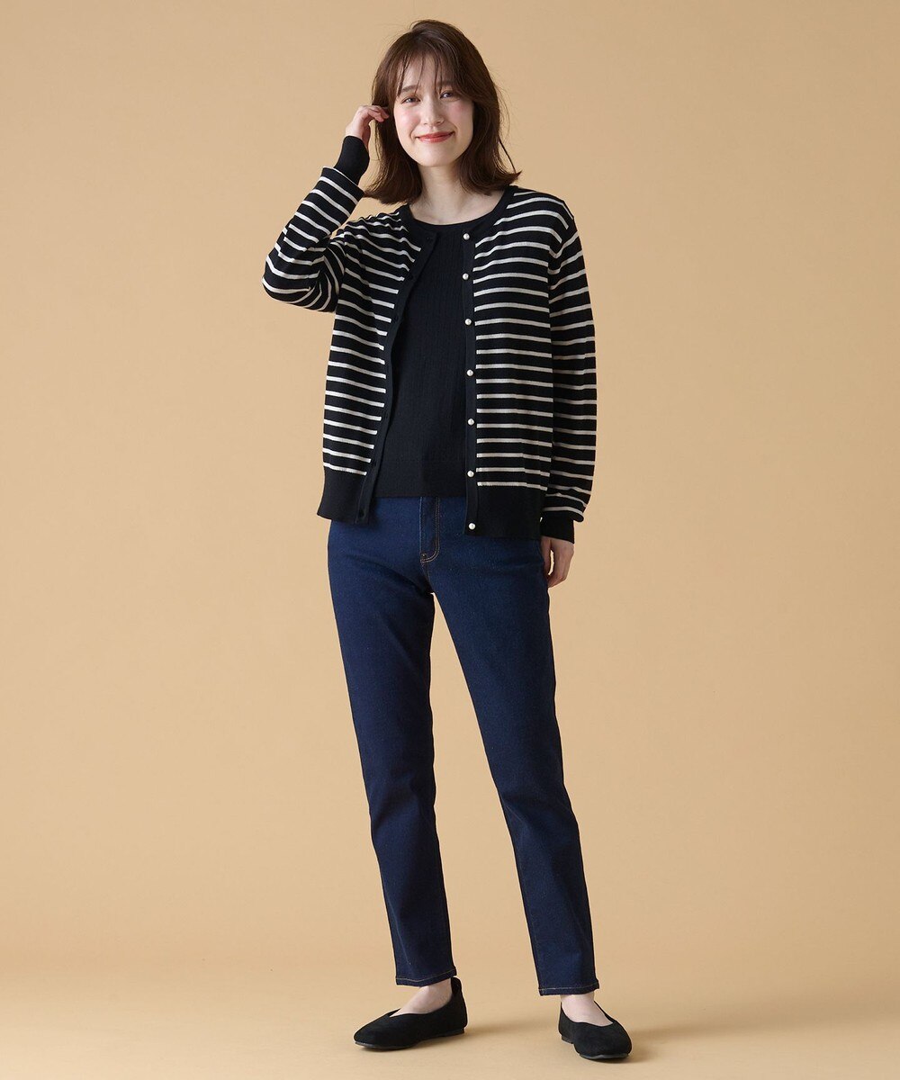 【オンワード】 ANY>パンツ 【ストレッチ/洗濯機可】スタイルアップスキニーデニム インディゴ 1 レディース 【オンワード】 ANY>パンツ 【ストレッチ/洗濯機可】スタイルアップスキニーデニム インディゴ 1 レディース