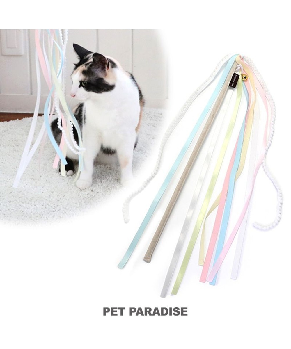【オンワード】 PET PARADISE>ペットグッズ ペットパラダイス 猫じゃらし 《リボン》 リボン 0