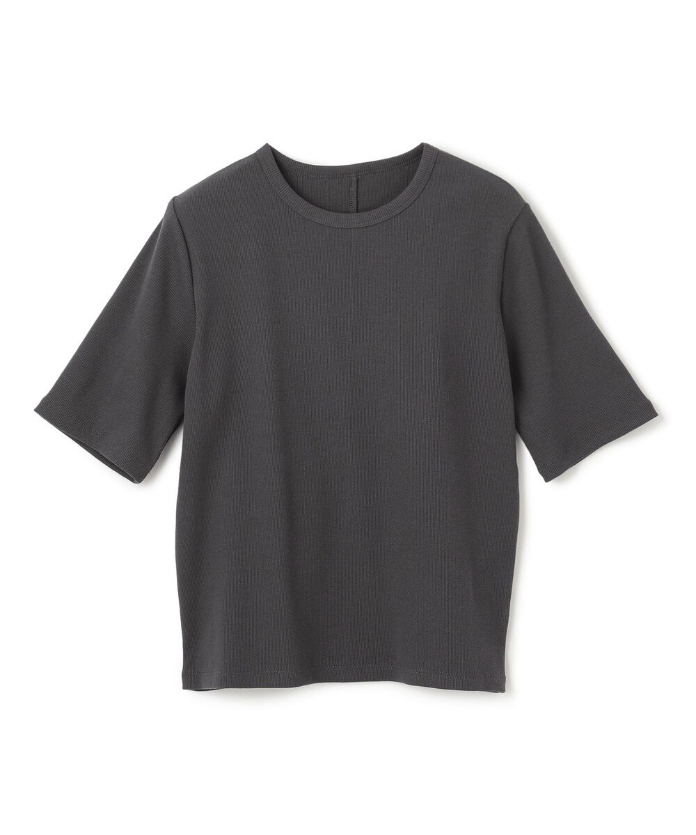 【オンワード】 UNFILO>トップス 【抗菌防臭/UVケア】テレコ ハーフスリーブTシャツ チャコール M レディース 【オンワード】 UNFILO>トップス 【抗菌防臭/UVケア】テレコ ハーフスリーブTシャツ チャコール M レディース