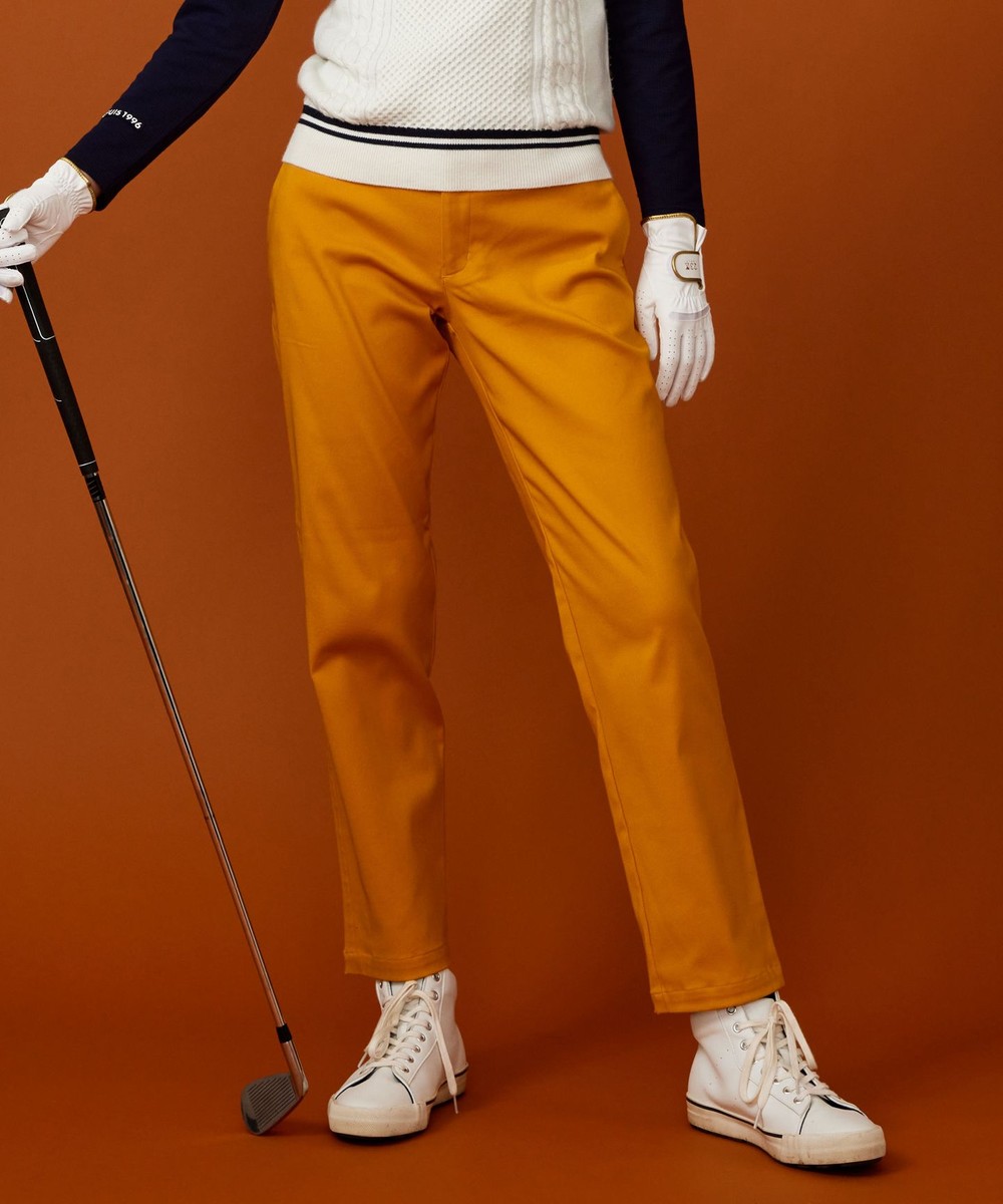 【オンワード】 23区GOLF>パンツ 【WOMEN】ハイパワーストレッチ ベーシックパンツ イエロー 64 レディース 【オンワード】 23区GOLF>パンツ 【WOMEN】ハイパワーストレッチ ベーシックパンツ イエロー 64 レディース