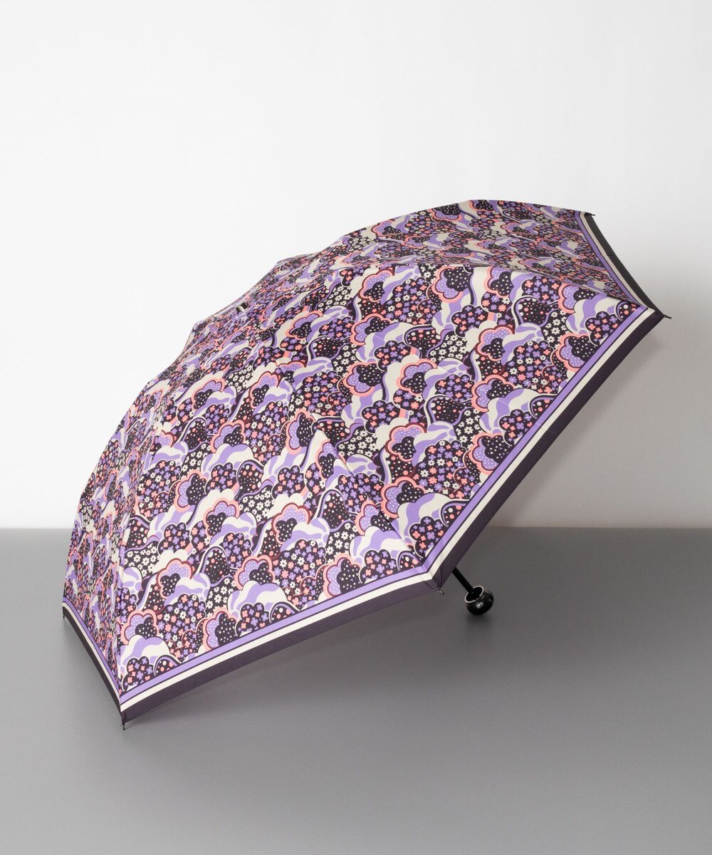 ＜オンワード＞AURORA>ファッション雑貨 ANNA SUI（アナ スイ）雨傘（折り畳みミニ傘） パープル FREE レディース 【送料無料】画像