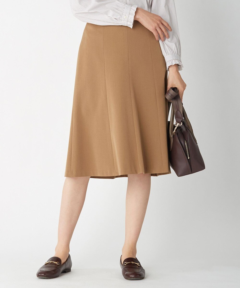 【オンワード】 J.PRESS LADIES>スカート 【スーツ対応】T/Rアルガンシルク スカート ワイン 9 レディース 【送料無料】