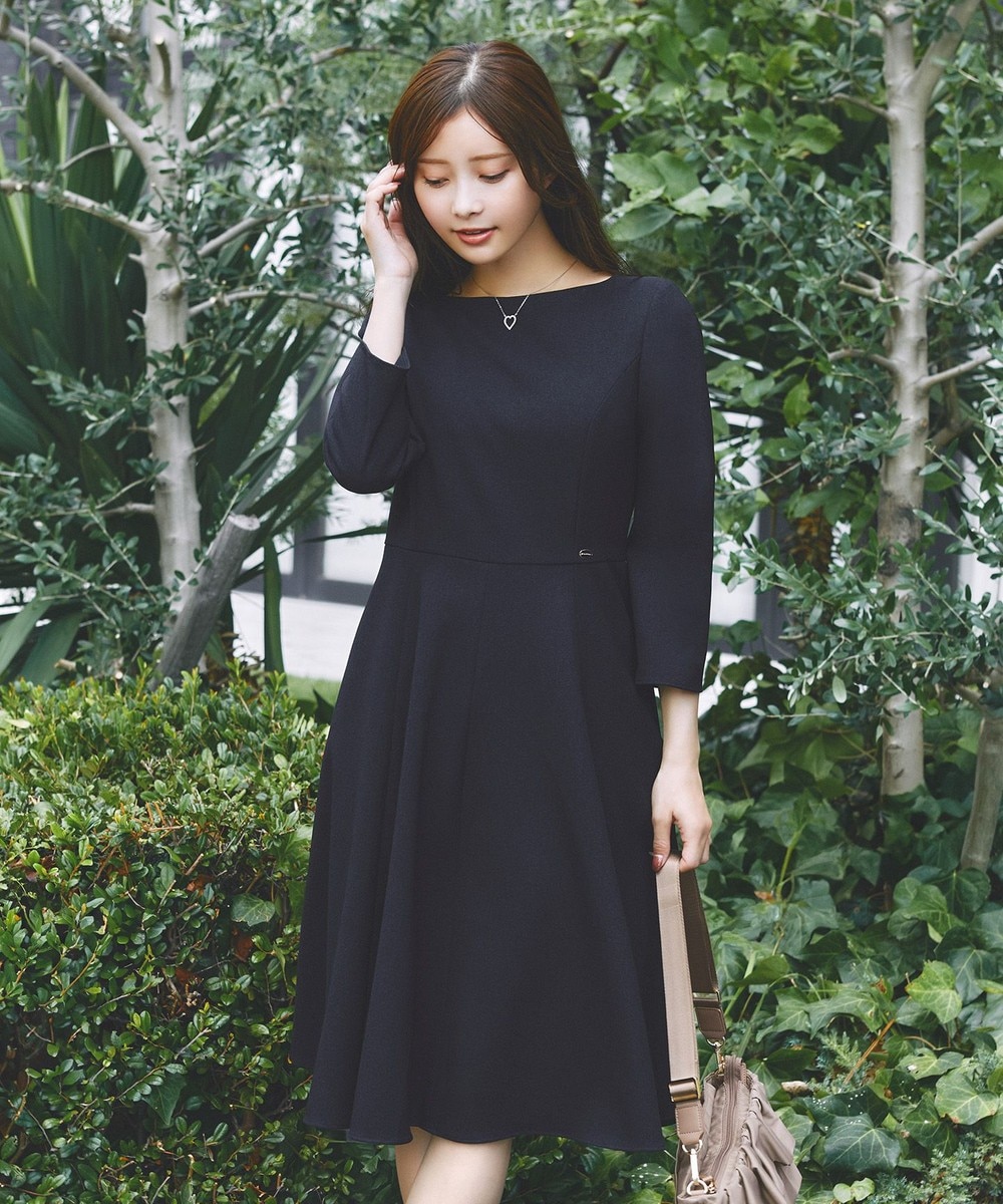 【オンワード】 TOCCA>ワンピース 【00サイズあり・洗える・消臭】SWEET TEA TIME ドレス ネイビー 4 レディース 【オンワード】 TOCCA>ワンピース 【00サイズあり・洗える・消臭】SWEET TEA TIME ドレス ネイビー 4 レディース