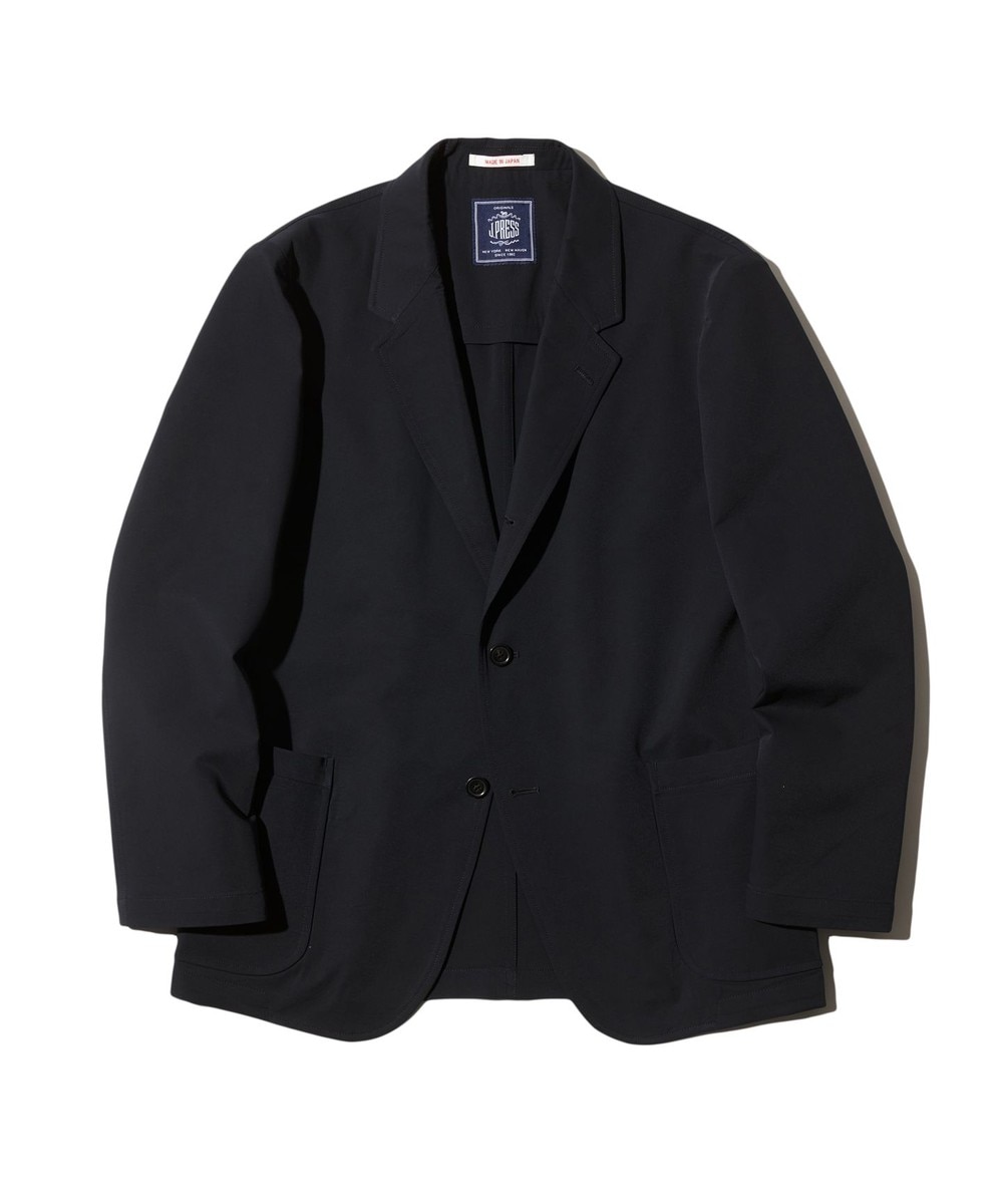 【オンワード】 J.PRESS MEN>ジャケット/アウター 【J.PRESS ORIGINALS】2WAY STRETCH POLYESTRE PIQUE JACKET / JAPAN MADE ネイビー 34 メンズ