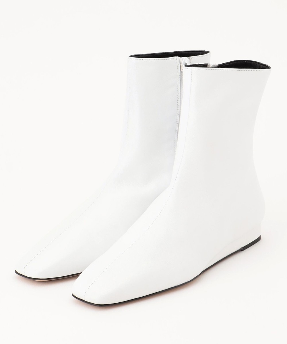 【オンワード】 JOSEPH>シューズ 【柚香 光さん着用】コルソローマ ショートブーツ ホワイト 36 レディース 【送料無料】