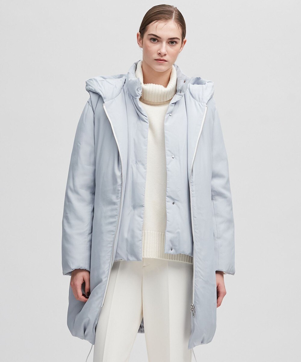 【オンワード】 23区>ジャケット/アウター 【23区 lab.】ADS ロングベスト モジュール アウター ブルーグレー 38 レディース 【送料無料】