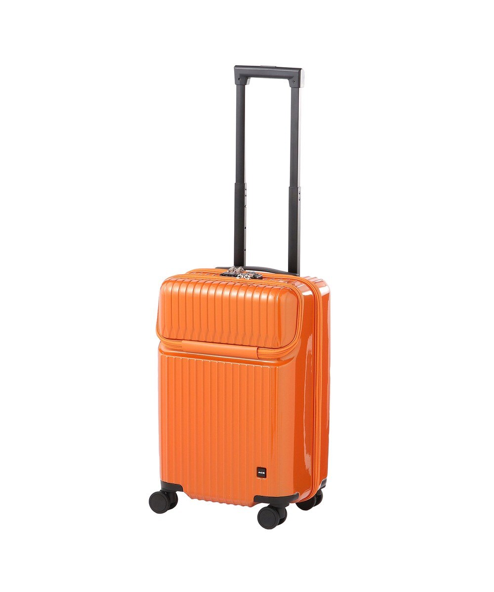 ＜オンワード＞ACE BAGS & LUGGAGE>バッグ ACE タッシェ スーツケース ストッパー機能 2~3泊 機内持ち込み 06536 エース オレンジ F レディース 【送料無料】