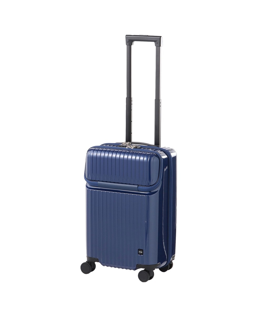 ＜オンワード＞ACE BAGS & LUGGAGE>バッグ ACE タッシェ スーツケース ストッパー機能 2~3泊 機内持ち込み 06536 エース ブルー F レディース 【送料無料】