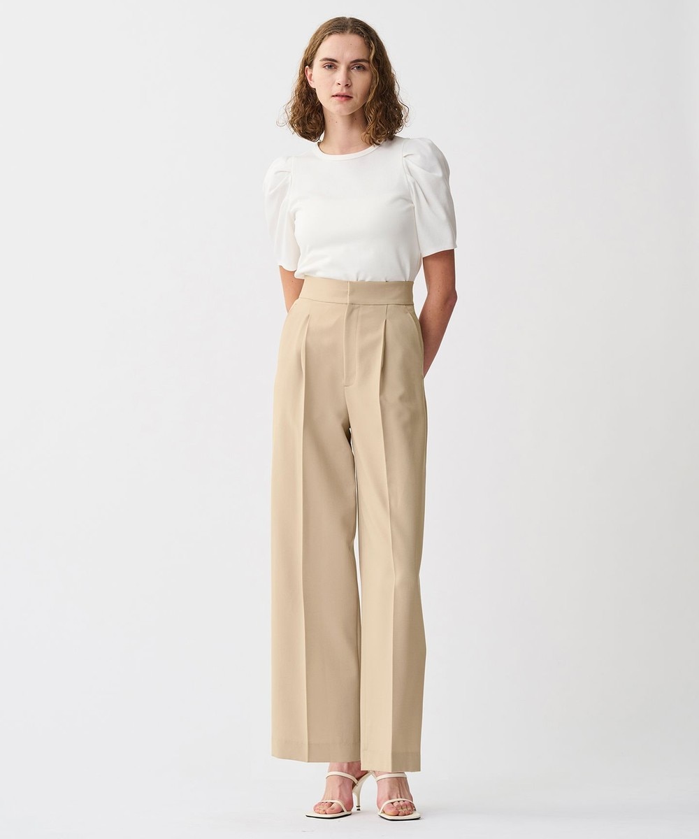 【オンワード】 uncrave>パンツ 【佐藤晴美さん着用・UVカット・接触冷感・洗濯機洗い可】ウォッシャブルドライサップ ワイドパンツ(サスペンダー付き) ベージュ 00 レディース 【オンワード】 uncrave>パンツ 【佐藤晴美さん着用・UVカット・接触冷感・洗濯機洗い可】ウォッシャブルドライサップ ワイドパンツ(サスペンダー付き) ベージュ 00 レディース