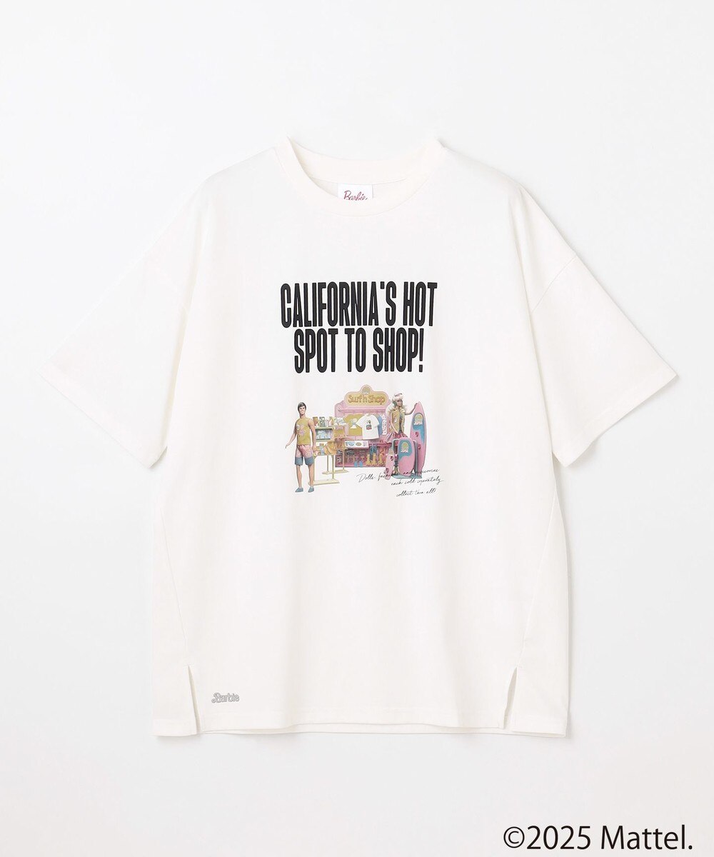 【オンワード】 ANY>トップス 【Barbie(TM)】ロゴTシャツ ホワイト F レディース