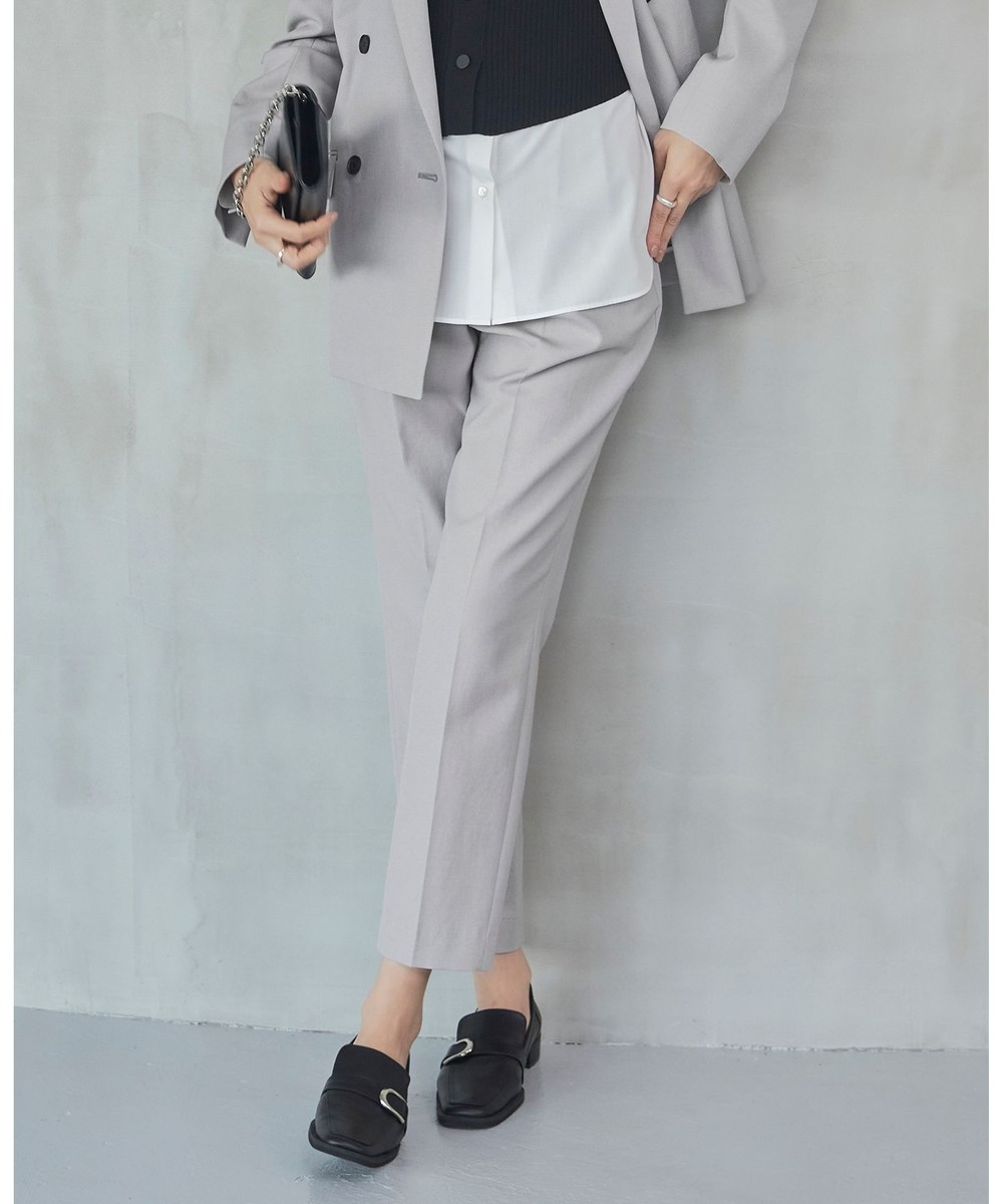 【オンワード】 ICB>パンツ 【接触冷感・UVケア・撥水・洗える】 LooseWeave テーパードパンツ トープ 2 レディース 【オンワード】 ICB>パンツ 【接触冷感・UVケア・撥水・洗える】 LooseWeave テーパードパンツ トープ 2 レディース