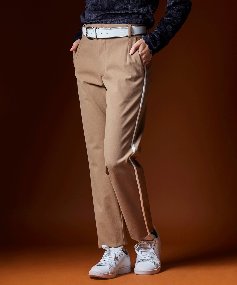 【オンワード】 23区GOLF>パンツ 【WOMEN】【ストレッチ】きれいめストレートパンツ すっきりシルエットでズレにくい ベージュ 61 レディース 【オンワード】 23区GOLF>パンツ 【WOMEN】【ストレッチ】きれいめストレートパンツ すっきりシルエットでズレにくい ベージュ 61 レディース