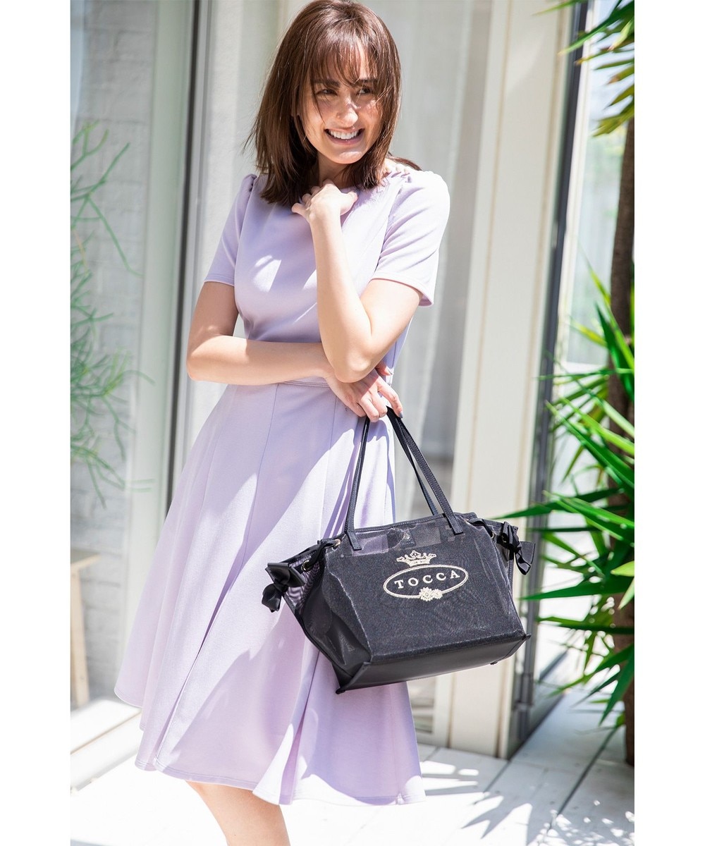 【オンワード】 TOCCA>ワンピース 【洗える!】APERTO DRESS ドレス ネイビー M レディース 【送料無料】