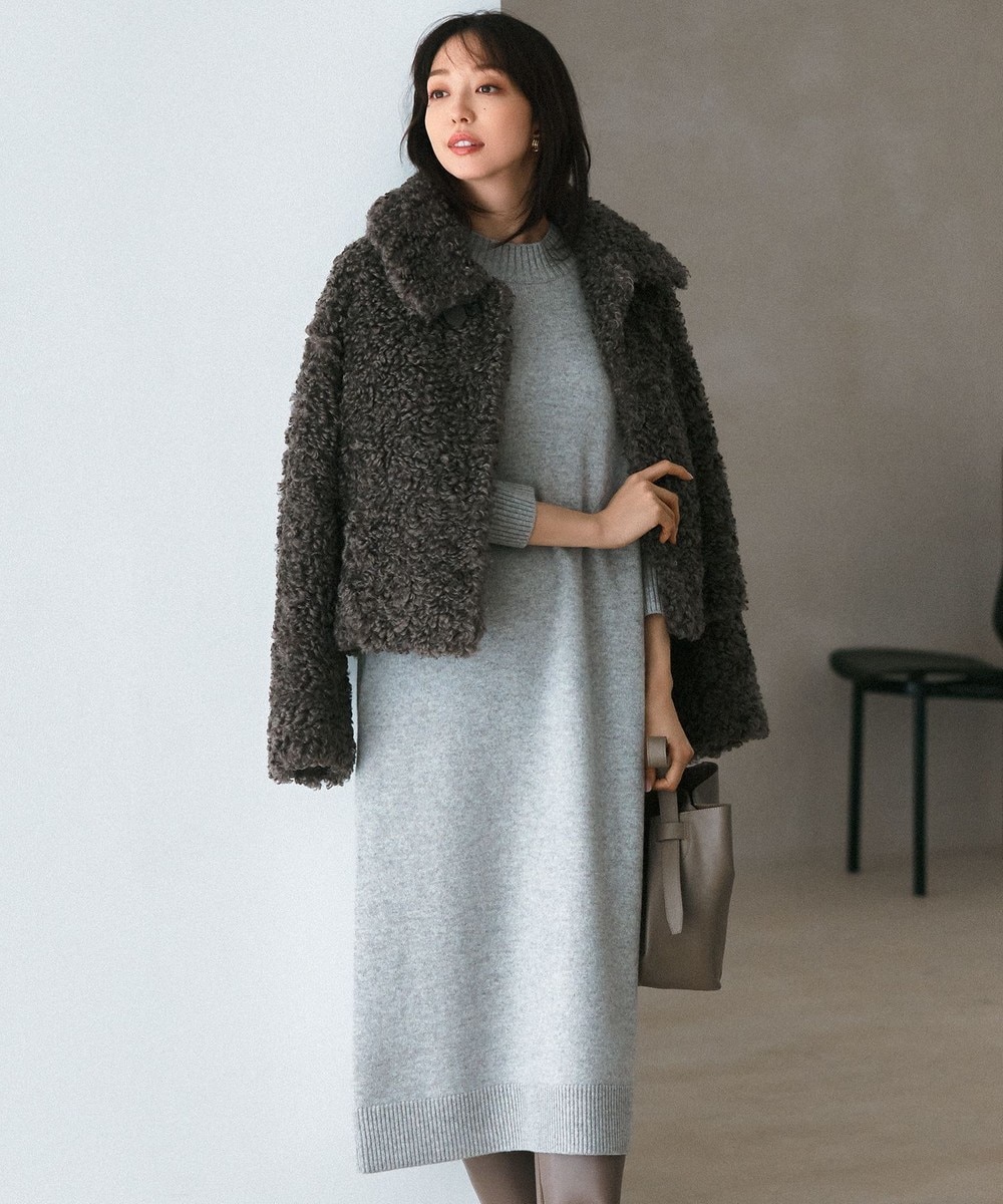 【オンワード】 23区 S(小さいサイズ)>ワンピース 【洗える】カシミヤブレンド ニットワンピース ライトグレー 32 レディース 【オンワード】 23区 S(小さいサイズ)>ワンピース 【洗える】カシミヤブレンド ニットワンピース ライトグレー 32 レディース