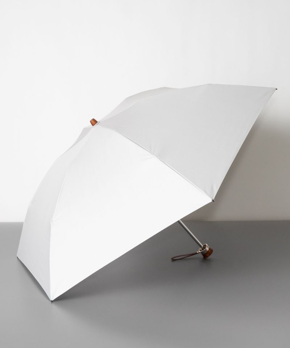 AURORA>ファッション雑貨 WEB限定 オーロラ 晴雨兼用 クイックオープンタイプ 折りたたみ傘（無地）日傘 シルバーグレー FREE レディース 【送料無料】